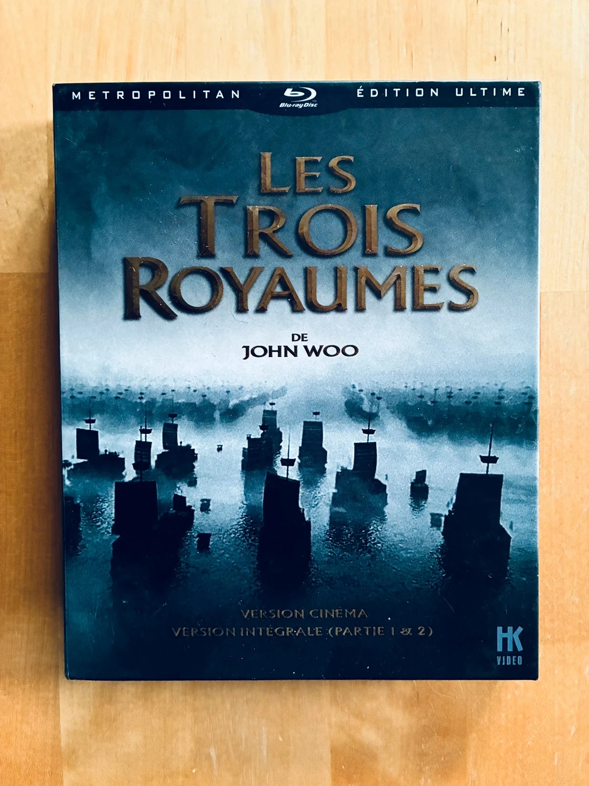 Coffret Blu-ray Les 3 Royaumes de John Woo édition ultime.
